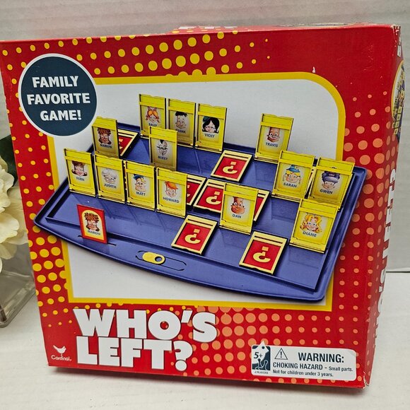 New Family Board Fun Game Who's Left 5+ - Picture 3 of 7